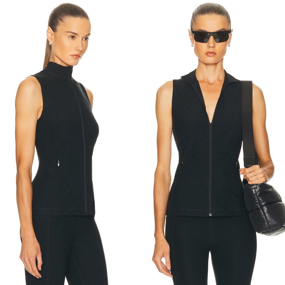 Beyond Yoga Venice Zip Front Vest
